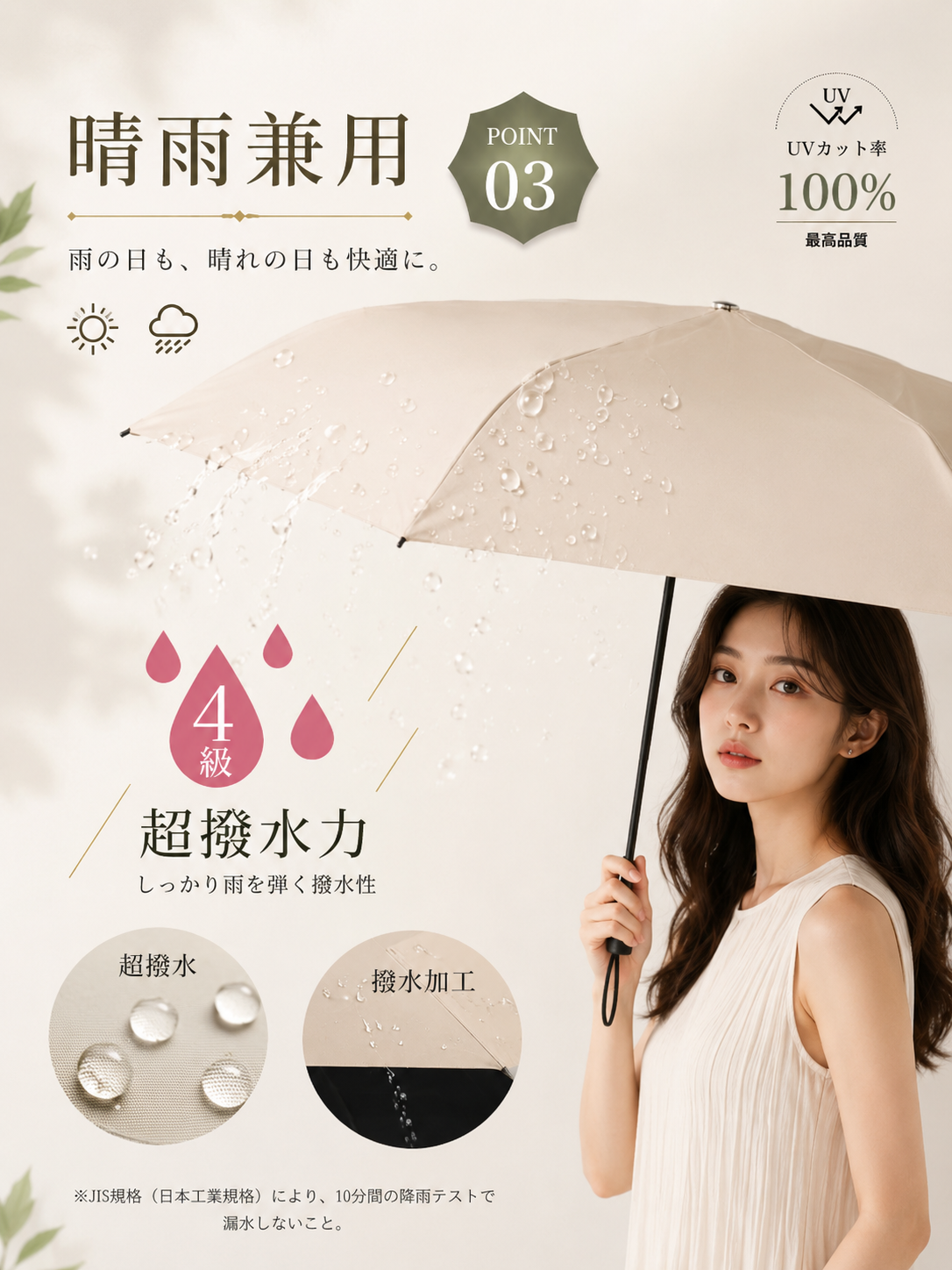 【本日セール終了⏰】5秒でたためる完全遮光日傘【顧客満足度No.1獲得商品🥇】