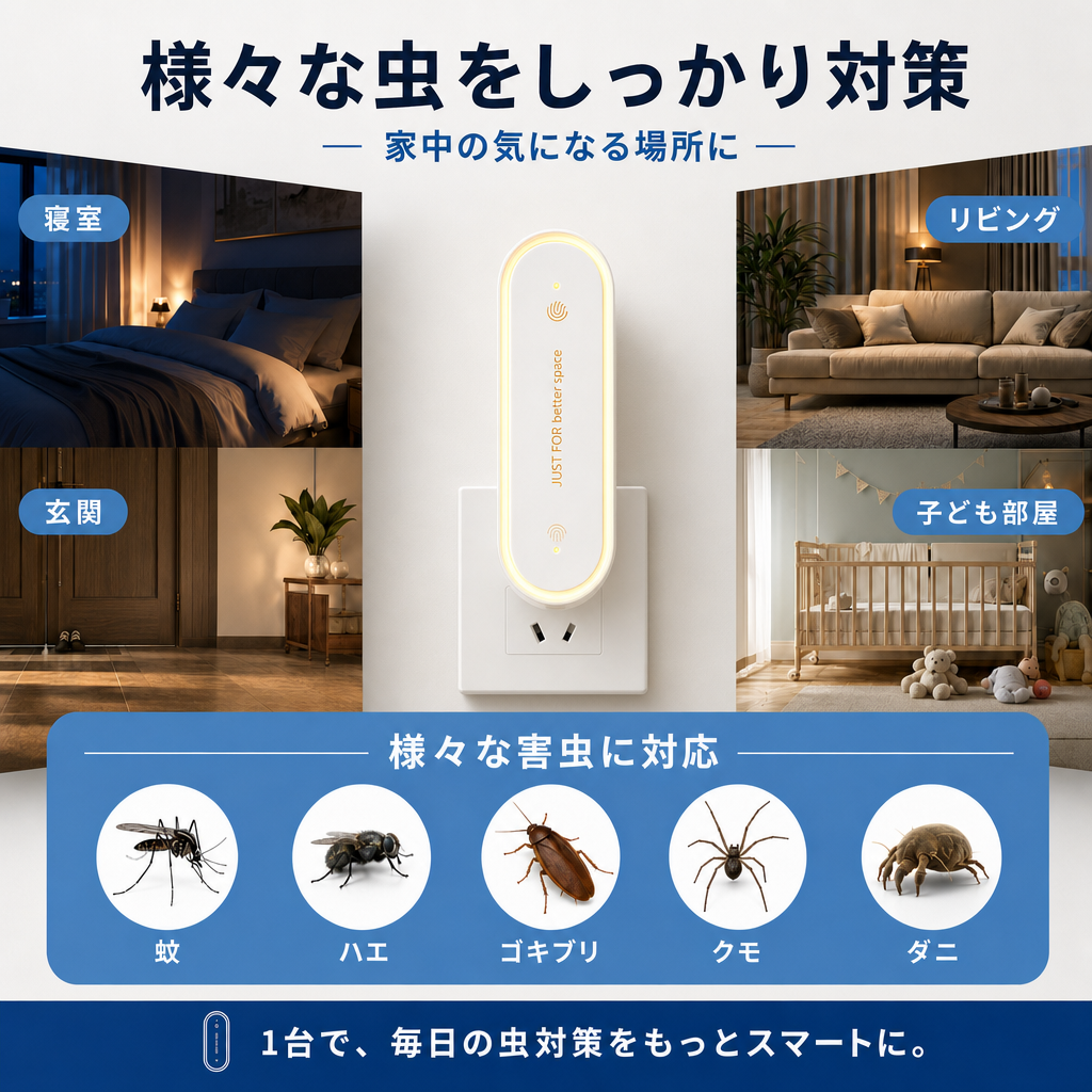 いろいろな場所で使える