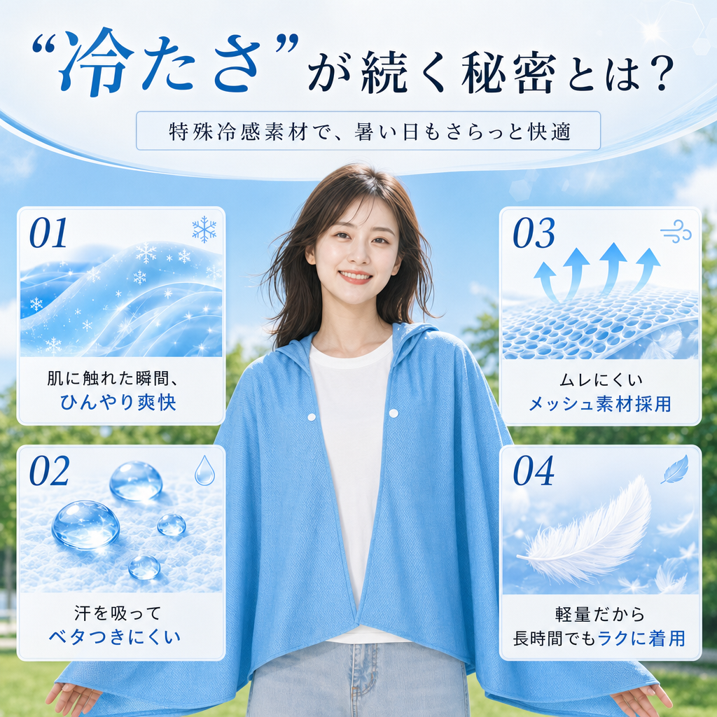 冷たさが続く4つの特徴