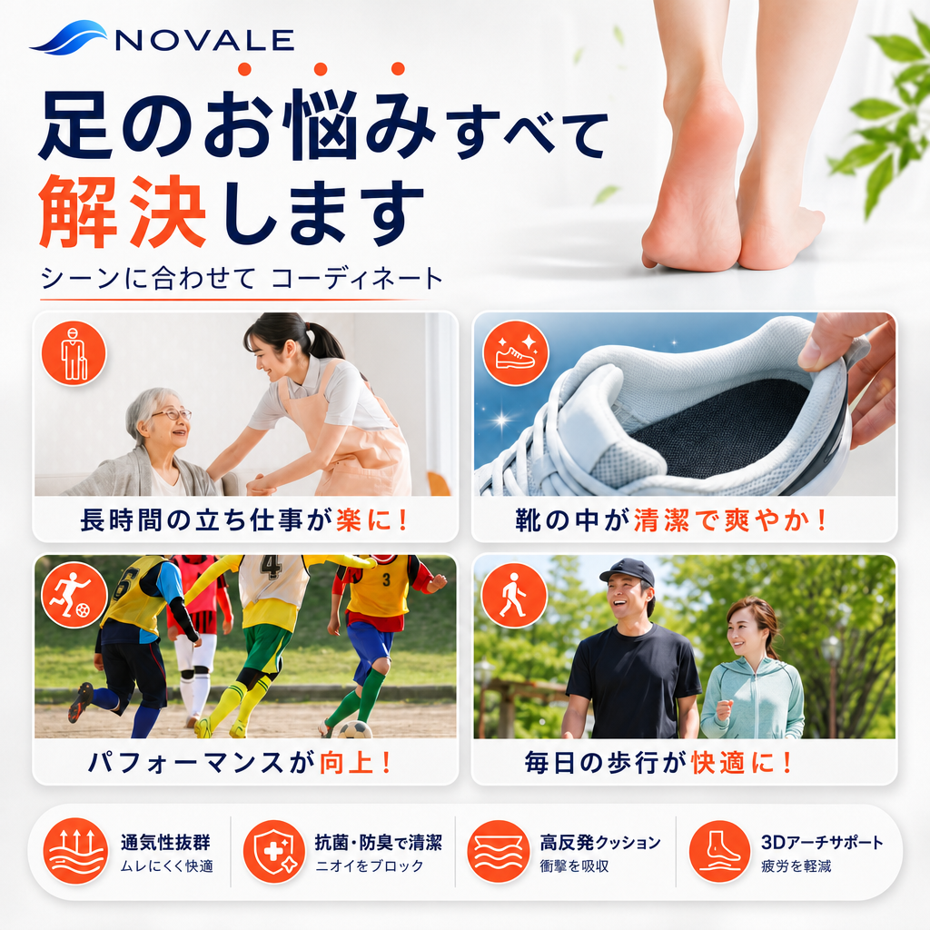 足のお悩みすべて解決します