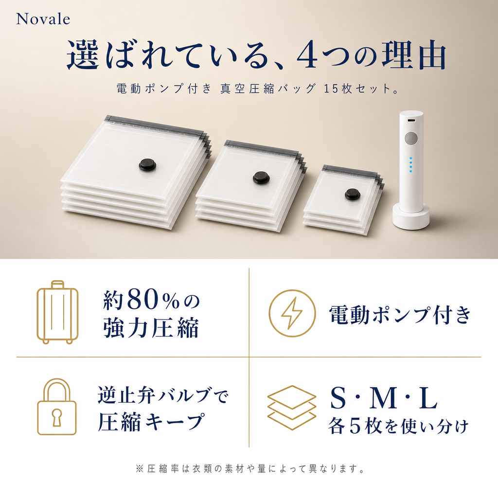 選ばれている、4つの理由