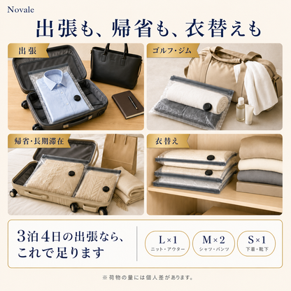 出張も、帰省も、衣替えも