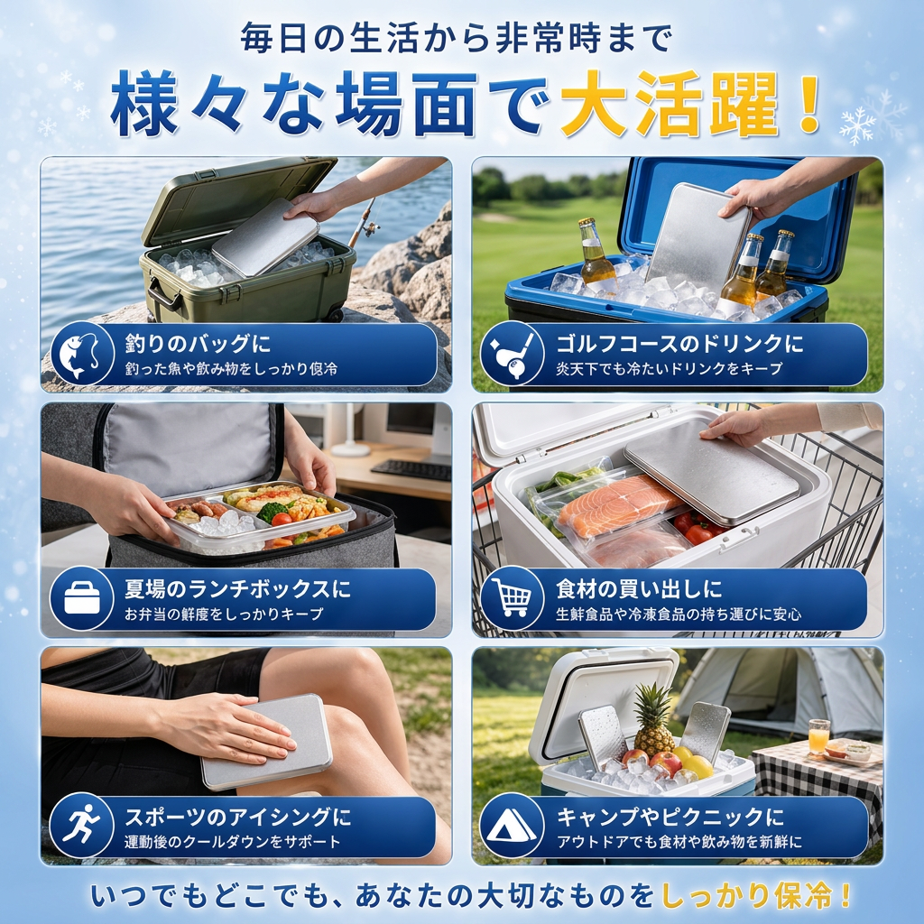 様々な場面で大活躍 利用シーン