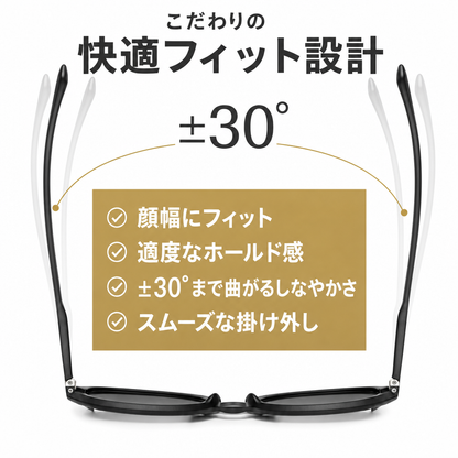 快適フィット設計