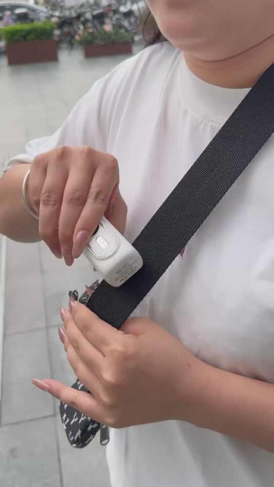 【本日セール終了⏰】冷却ハンディファン クリップ付 氷感金属プレート搭載
